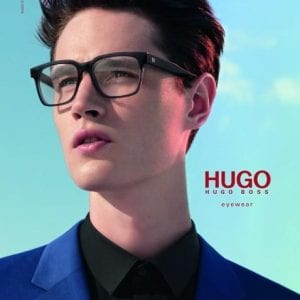 Hugo boss glasses campaign