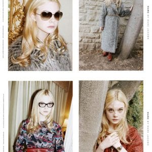 Marc Jacobs Glasses with elle fanning