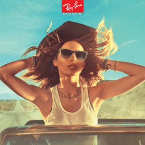 Campaign for ray ban glasses