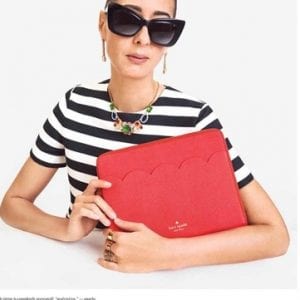 Kate Spade Glasses black and white style