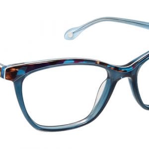Blue aqua fysh glasses