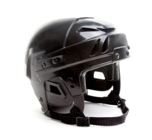 Black Ice Hockey Helmet 